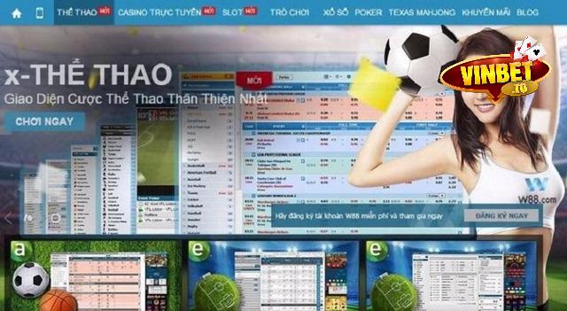 Cá cược bóng đá W88