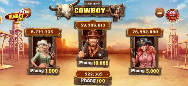 Slots game Miền Viễn Tây Vinbet