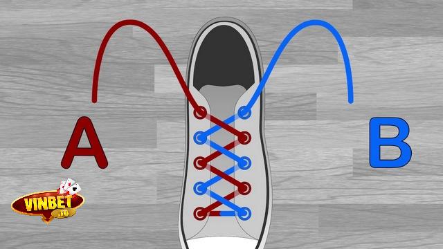 Cách thắt dây giày Crisscross Lacing