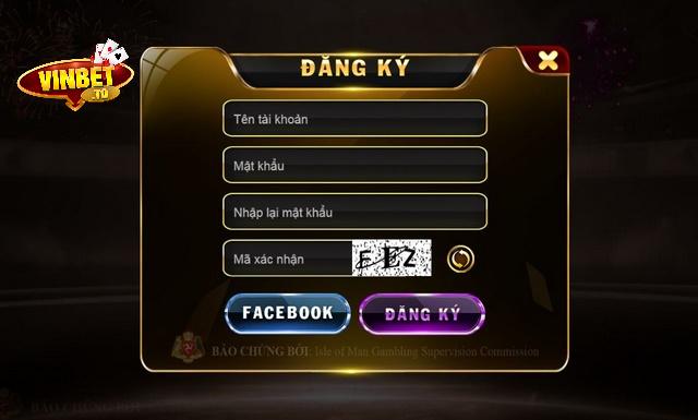 Đăng ký Vinbet với vài thao tác