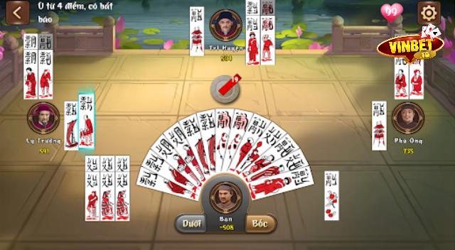 hướng dẫn chơi bài chắn vinbet