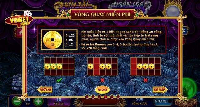 Kích hoạt vòng quay miễn phí