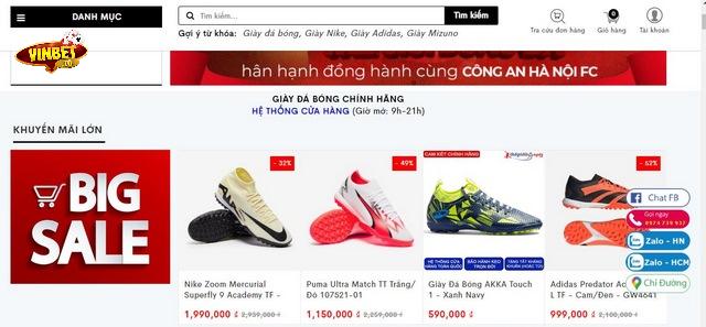 Trang web Thegioibongda