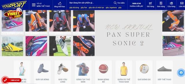 Trang web YouSport
