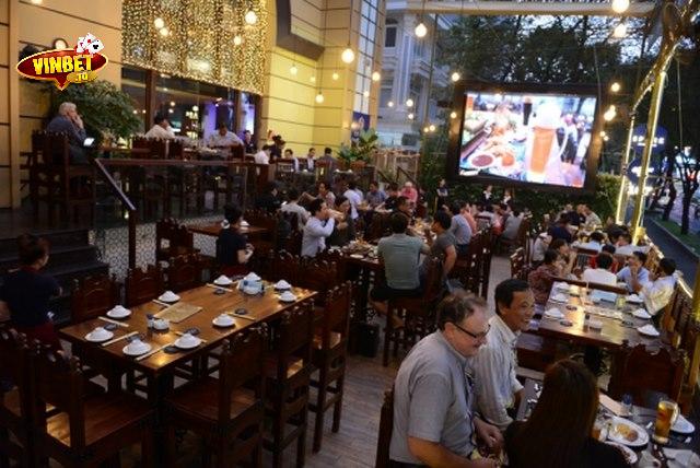 Xem bóng đá tại quán nhậu Gammer Beer